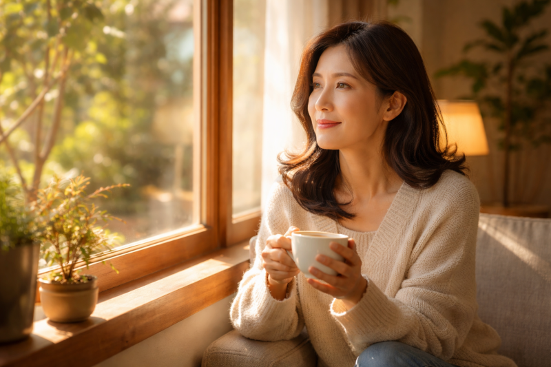 "갑자기 열이 확 오르고, 이유 없이 눈물이 나요" — 혹시 갱년기일까요?