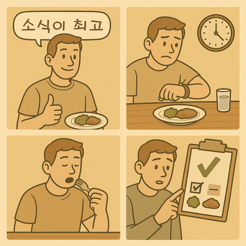 소화 불량 극복하기 (5) - 천 리 길도 한 걸음부터