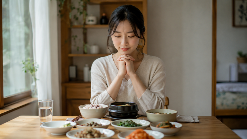 국에 밥 말아 후루룩, 5분 컷 식사 – 다이어트 발목 잡는 식사 습관 체크 ⚠️
